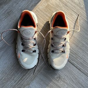 Nike Metcon tan sneakers size 8.